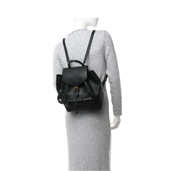 LV  louis vuitton empreinte montsouris nm backpack black - Picture 4 of 8